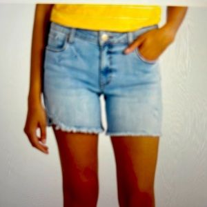 STs Blue Bree Mid Rise Shorts